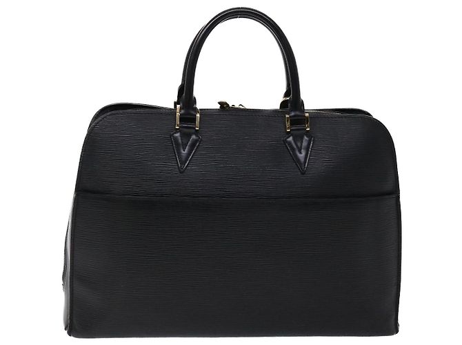 LOUIS VUITTON Borsa Business Epi Sorbonne Nera M54512 LV Auth th3744 Nero - vista 13