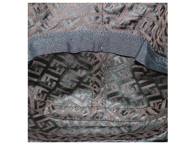 FENDI Zucchino Canvas Hut M Braun Auth am4612 - Ansicht 7
