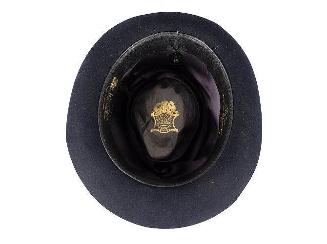 Autre Marque Lincoln Bennet & Co. Cappello Trilby Nero - vista 6