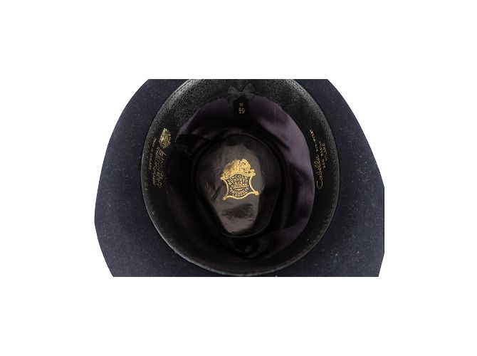 Autre Marque Lincoln Bennet & Co. Cappello Trilby Nero - vista 7