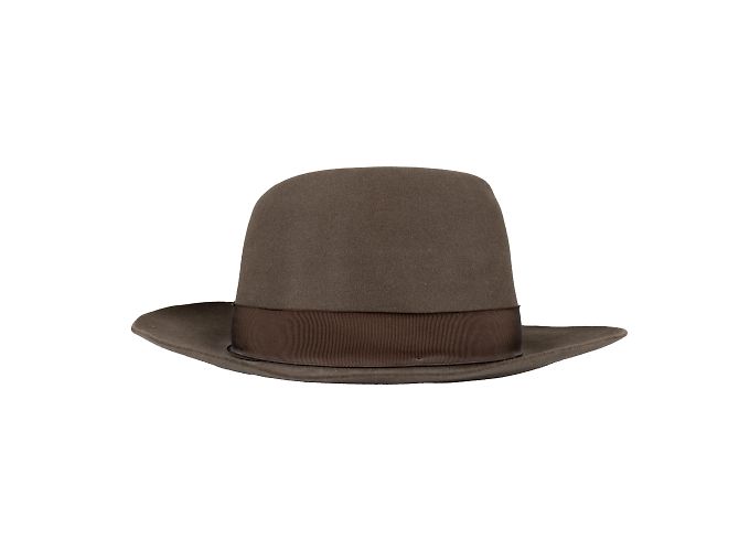 Cappello Borsalino Federico Marrone - vista 3