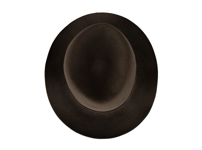 Cappello Borsalino Federico Marrone - vista 4