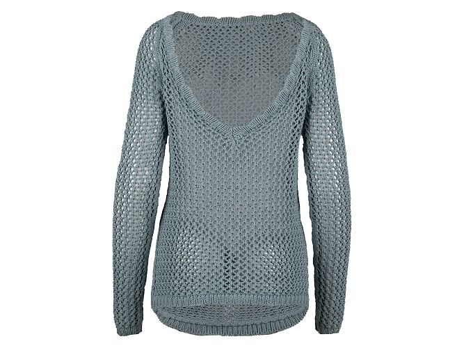 Ermanno Scervino Häkelpullover Blau - Ansicht 3