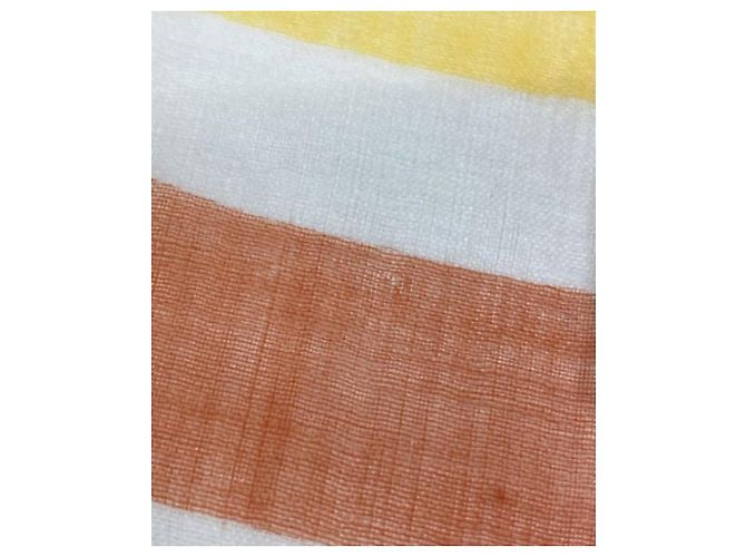 ***LORO PIANA Kaschmirstola mit Blumenprint Gelb - Ansicht 5