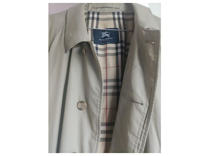 Impermeable Burberry London Beige de Algodón - vista 2