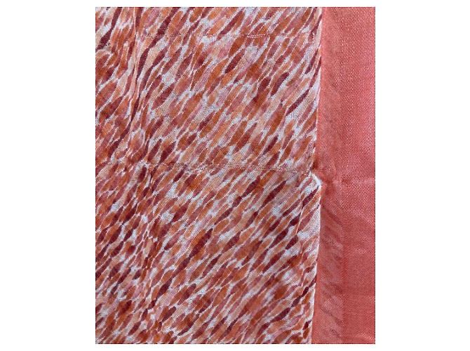 ***Stola in seta cashmere LORO PIANA Rosso - vista 6