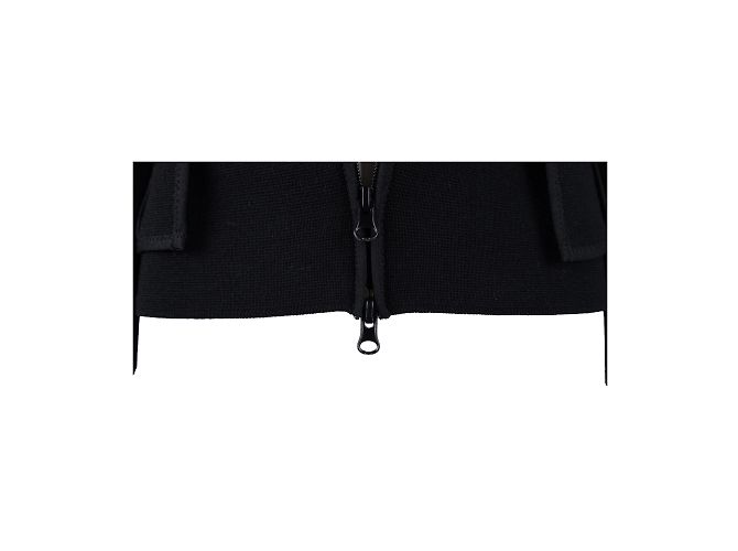 Autre Marque Suéter con cremallera Terre Alte Negro - vista 3
