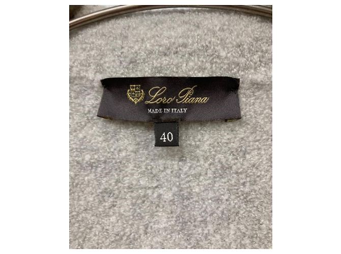 ***LORO PIANA Kaschmir-Seidenjacke Grau - Ansicht 4