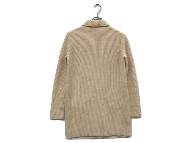 *** JAQUETA DE MALHA LORO PIANA BEBÊ CASHMERE Bege - vista 2