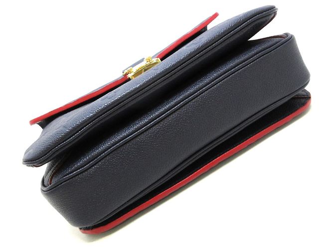Louis Vuitton Pochette Metis Blu navy - vista 3