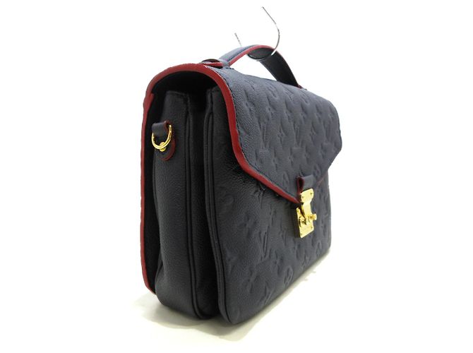 Louis Vuitton Pochette Metis Blu navy - vista 4