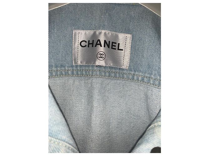 Chaqueta vaquera Chanel de algodón Multicolor - vista 12