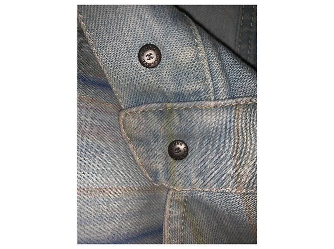Chaqueta vaquera Chanel de algodón Multicolor - vista 3