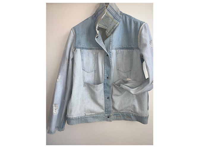 Chaqueta vaquera Chanel de algodón Multicolor - vista 7