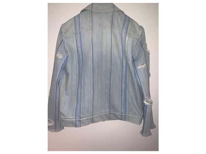 Chaqueta vaquera Chanel de algodón Multicolor - vista 8