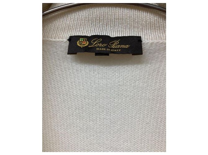 ***Cárdigan de cachemir LORO PIANA Beige - vista 5