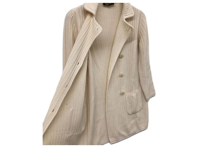 ***LORO PIANA BABY-KASCHMIR-STRICKJACKE Beige - Ansicht 3