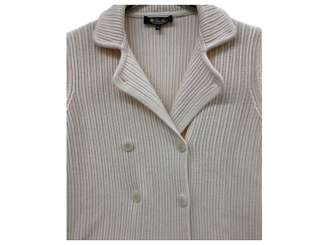 ***LORO PIANA BABY-KASCHMIR-STRICKJACKE Beige - Ansicht 8