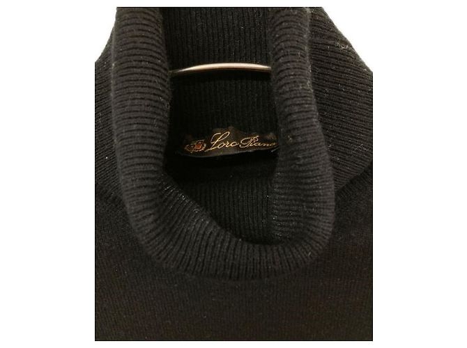 ***LORO PIANA Rollkragenpullover aus Kaschmir Schwarz - Ansicht 8
