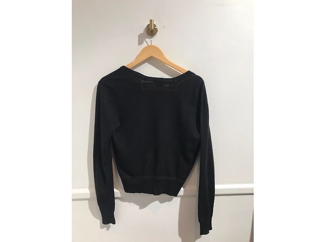 DRIES VAN NOTEN Strick T.International S Wolle Schwarz - Ansicht 3