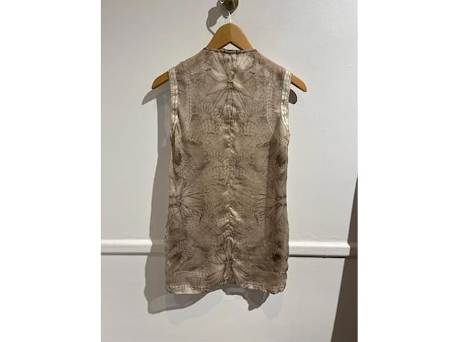 GIVENCHY Tops T.FR 36 Seide Beige - Ansicht 2
