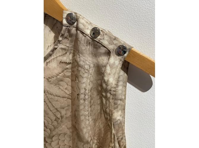 GIVENCHY Tops T.FR 36 Seide Beige - Ansicht 3