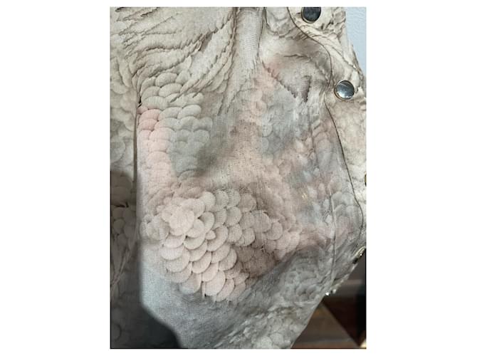 GIVENCHY Tops T.FR 36 Seide Beige - Ansicht 5