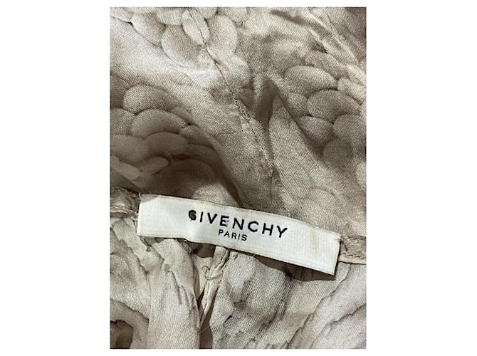 GIVENCHY Tops T.FR 36 Seide Beige - Ansicht 7