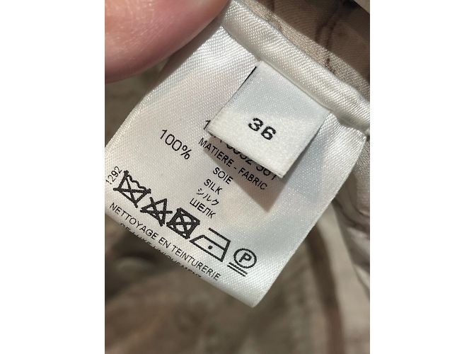 GIVENCHY Tops T.FR 36 Seide Beige - Ansicht 8