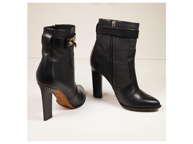 Autre Marque Increíbles botines con cierre de tiburón de Givenchy Negro - vista 3