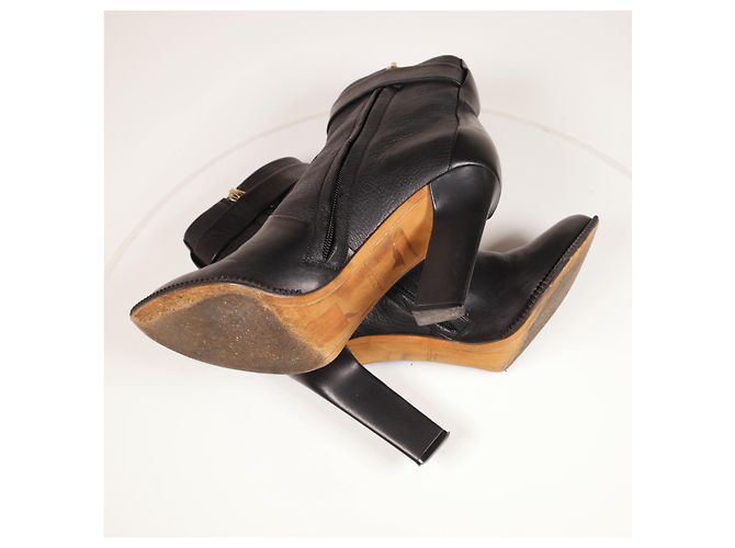 Autre Marque Increíbles botines con cierre de tiburón de Givenchy Negro - vista 5