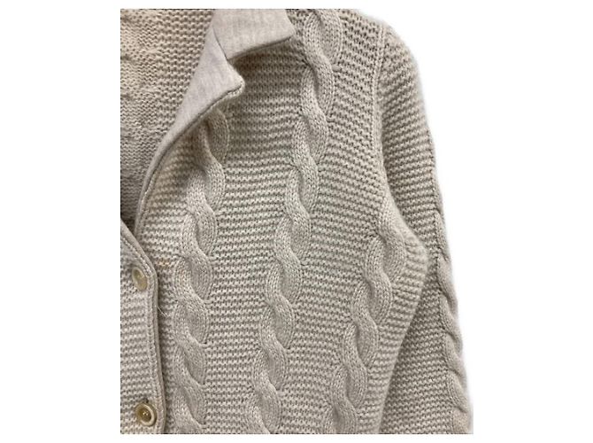 ***LORO PIANA Kaschmir-Strickjacke Beige - Ansicht 5