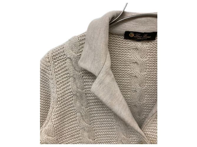***LORO PIANA Kaschmir-Strickjacke Beige - Ansicht 6