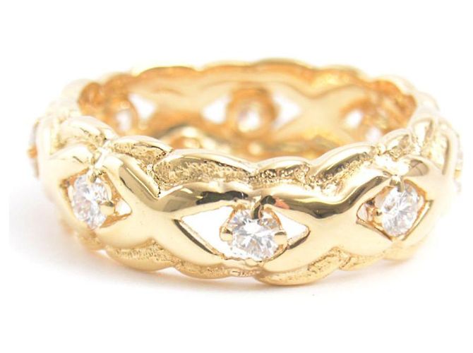 * BOUCHERON 8P Diamant-Designring Nr. 14 Damen 750YG Gelbgold Golden - Ansicht 3
