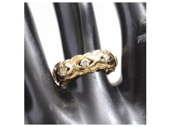 * BOUCHERON 8P Diamant-Designring Nr. 14 Damen 750YG Gelbgold Golden - Ansicht 7