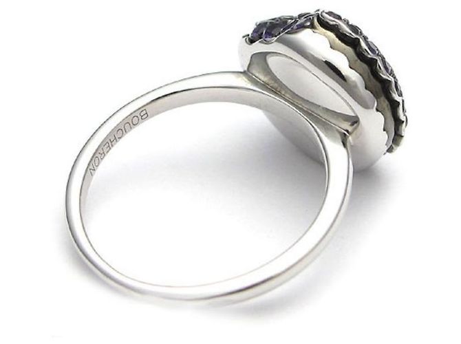 *Boucheron Tantation Macaron Ring Kleiner Amethyst K18WG [Gebraucht] lila - Ansicht 3