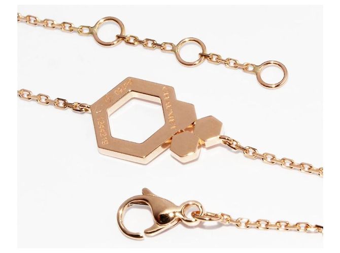 *Bracciale Chaumet K18Diamante P.G 1P B Bracciale My Love Honeycomb rosa - vista 4