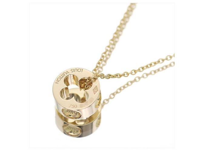 * Louis Vuitton Collana Louis Vuitton Pandantif Implant in oro giallo 18k oro K18Oro YG - vista 6