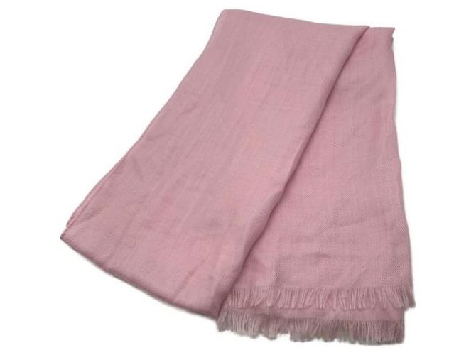 ***Stola grande in seta cashmere LORO PIANA Rosa - vista 2