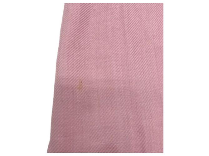 ***Stola grande in seta cashmere LORO PIANA Rosa - vista 6