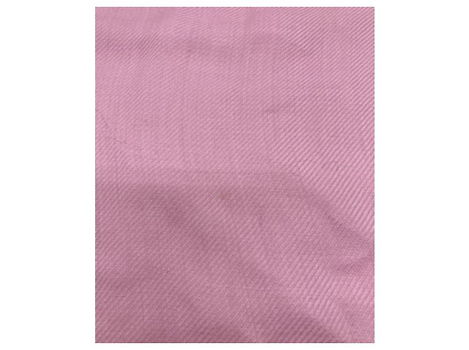 ***Stola grande in seta cashmere LORO PIANA Rosa - vista 7