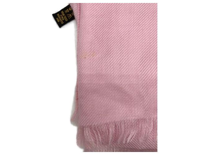 ***Stola grande in seta cashmere LORO PIANA Rosa - vista 8