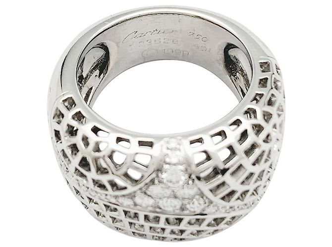 Cartier-Ring, "New Wave Paris", WEISSES GOLD. - Ansicht 3