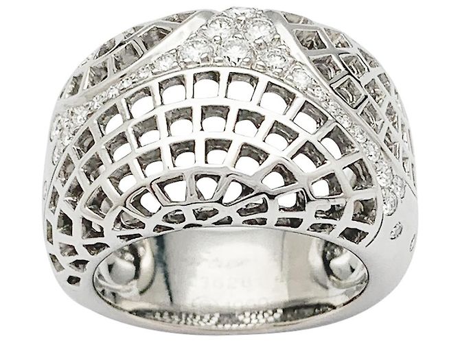 Cartier-Ring, "New Wave Paris", WEISSES GOLD. - Ansicht 4