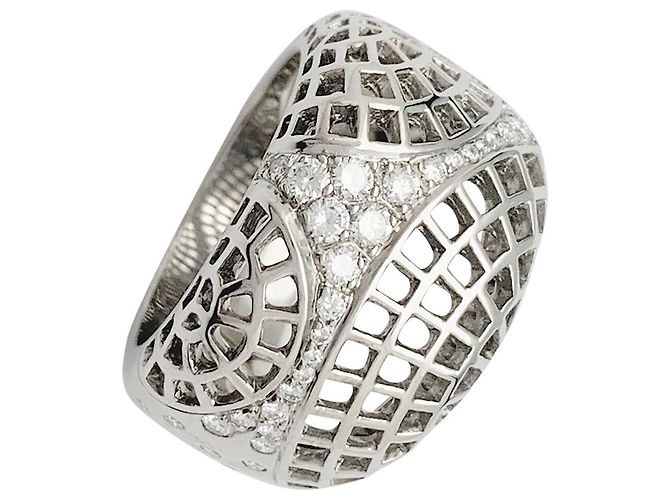 Cartier-Ring, "New Wave Paris", WEISSES GOLD. - Ansicht 7