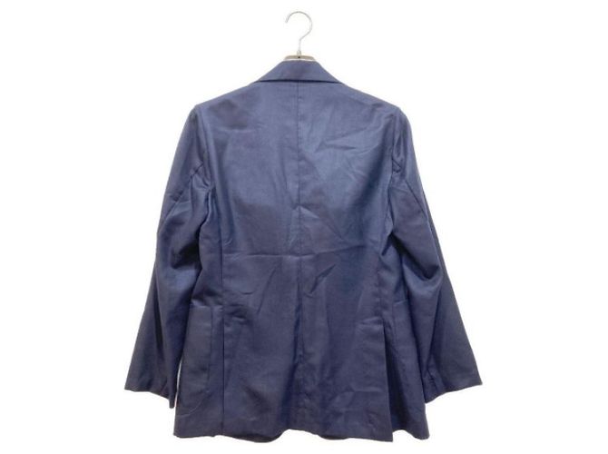 ***Finjack Loro Piana Seiden-Kaschmirjacke Marineblau - Ansicht 2