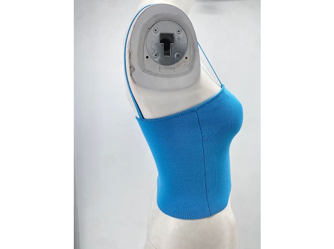 Autre Marque Henne tops T.UK 8 Viscosa Azul - vista 3