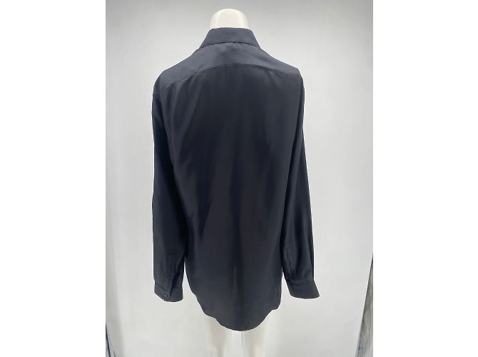 Autre Marque No firmado / No firmado T.FR 36 Seda Negro - vista 2