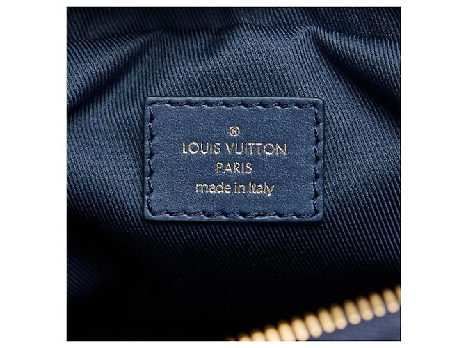 Bumbag Marsupio da esterno in denim blu con monogramma Louis Vuitton - vista 6
