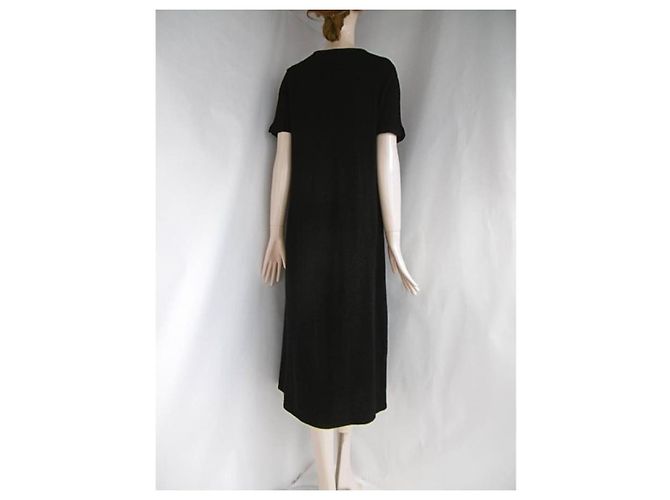 Balmain-Kleid mit Pailletten verziert Schwarz - Ansicht 10